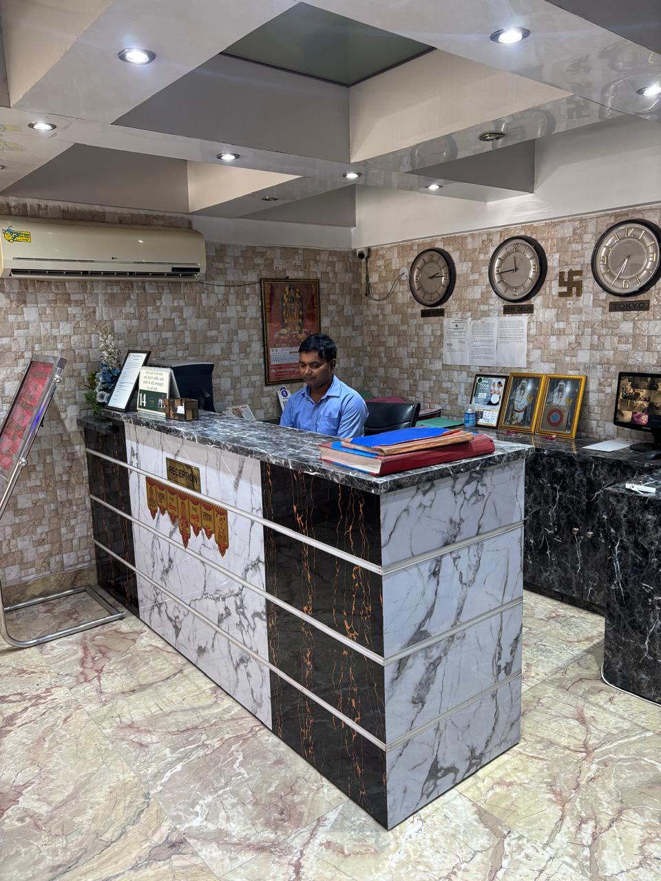 Reception and front desk